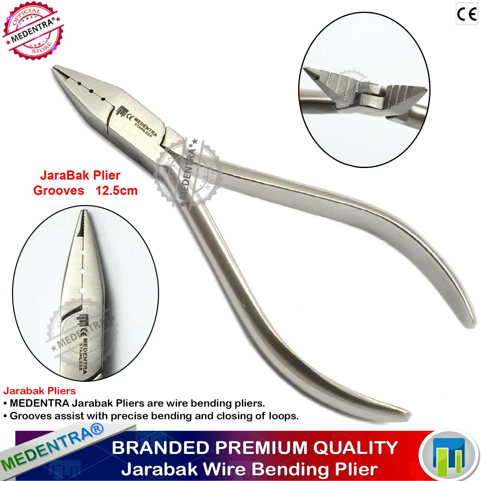 Jaraback Pliers For Forming and Bending Loops