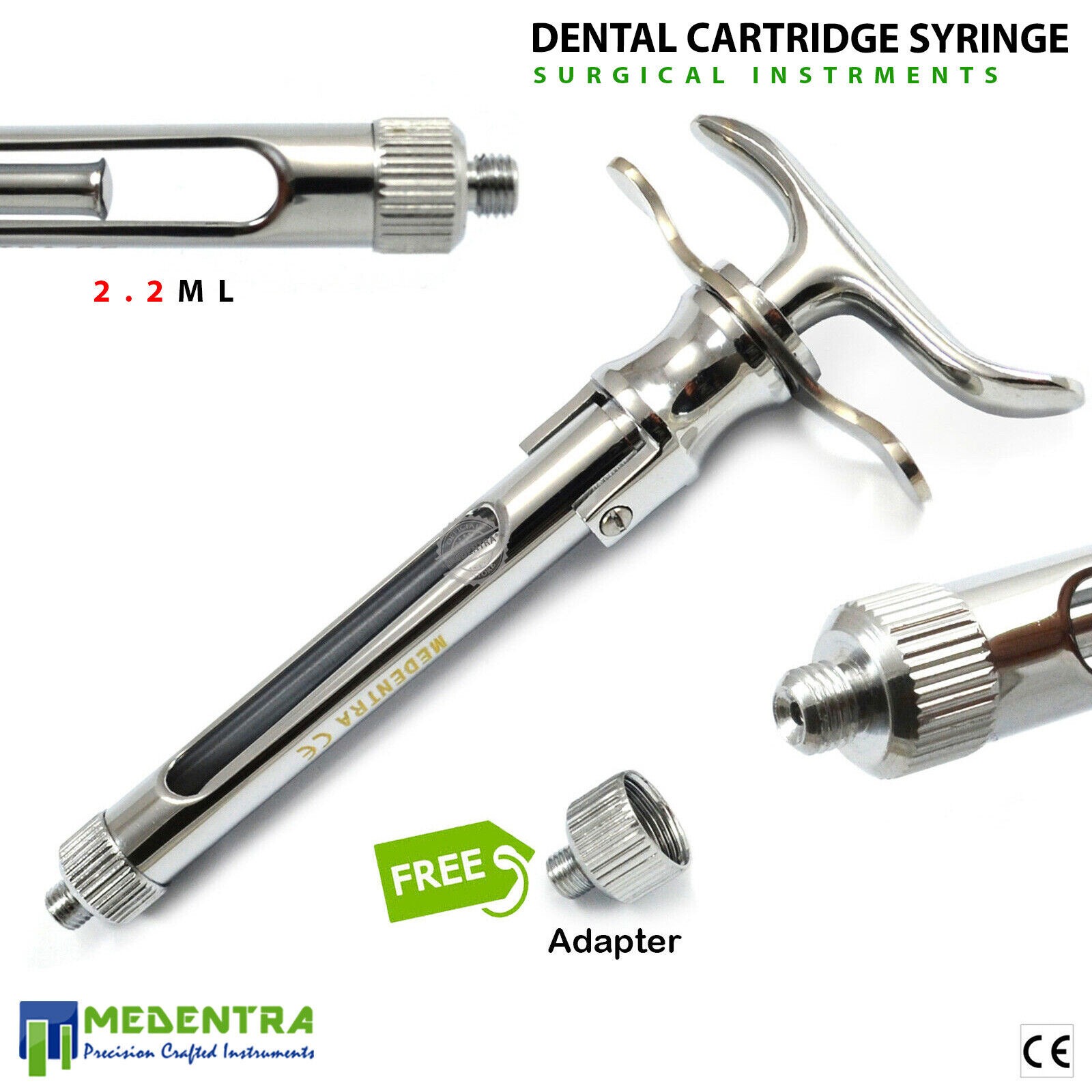 Medentra Crown Removal Gun Automatic Dental Crowns Remover Tool Free Attachment