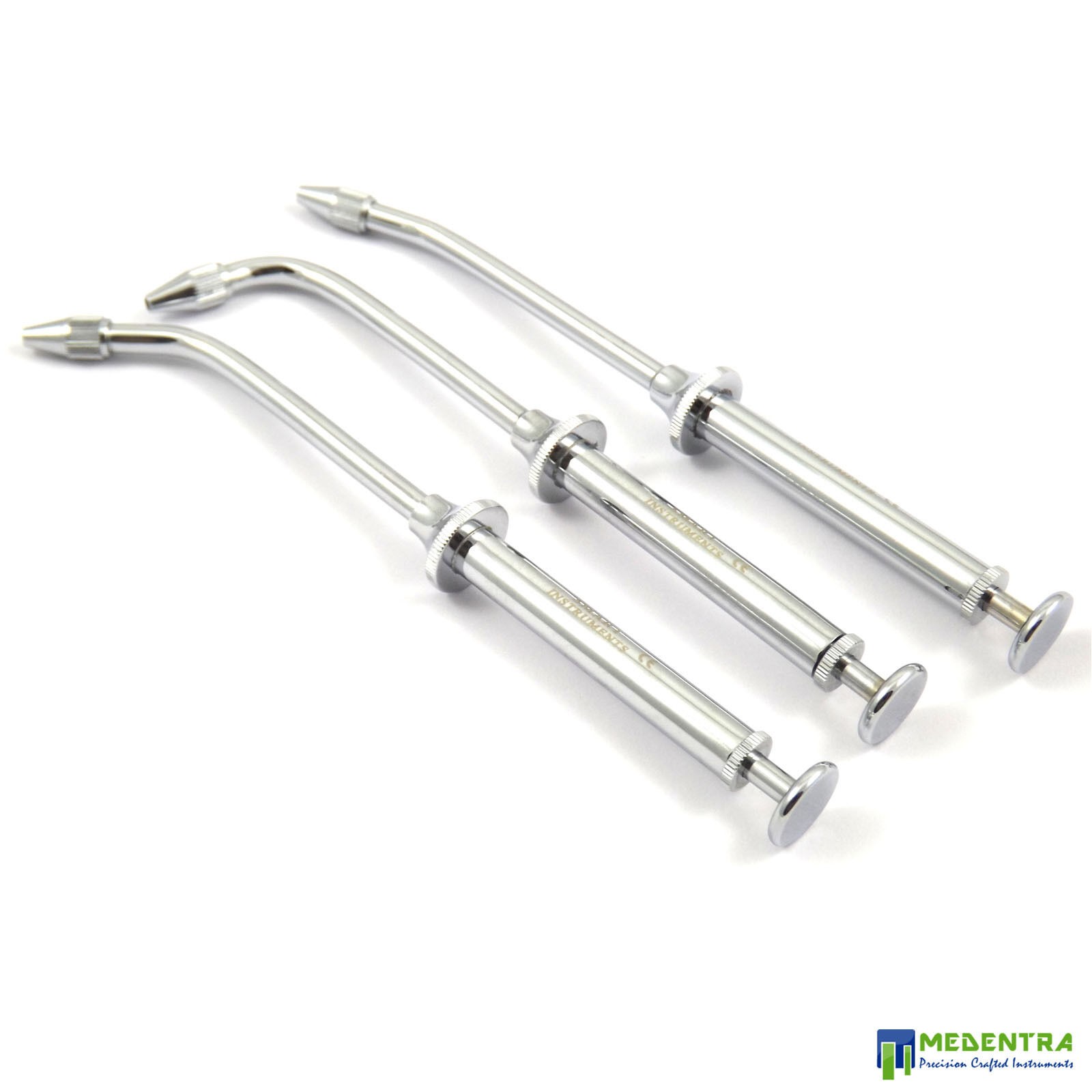 Metal Amalgam Capacitor Gun Set of 3 Restorer Dental Utensil