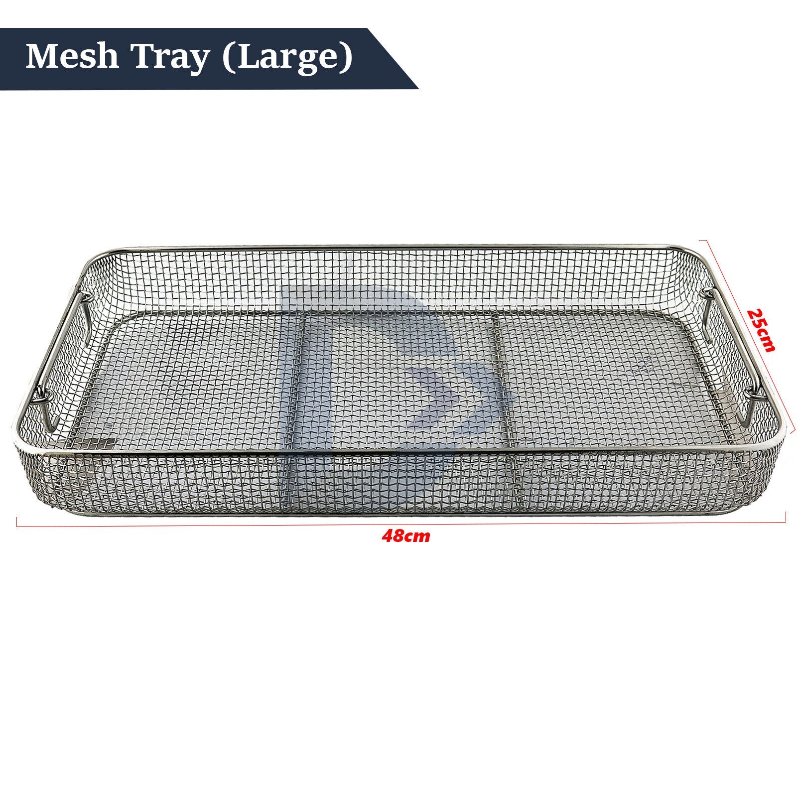 MEDENTRA Surgical Dental Instruments Cassette Tray Sterilization Box Medical