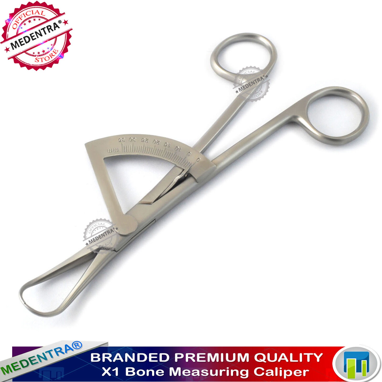 Bone Ridge Mapping Saddle, Bone Thickness, Measuring Saddle, Implant Tool