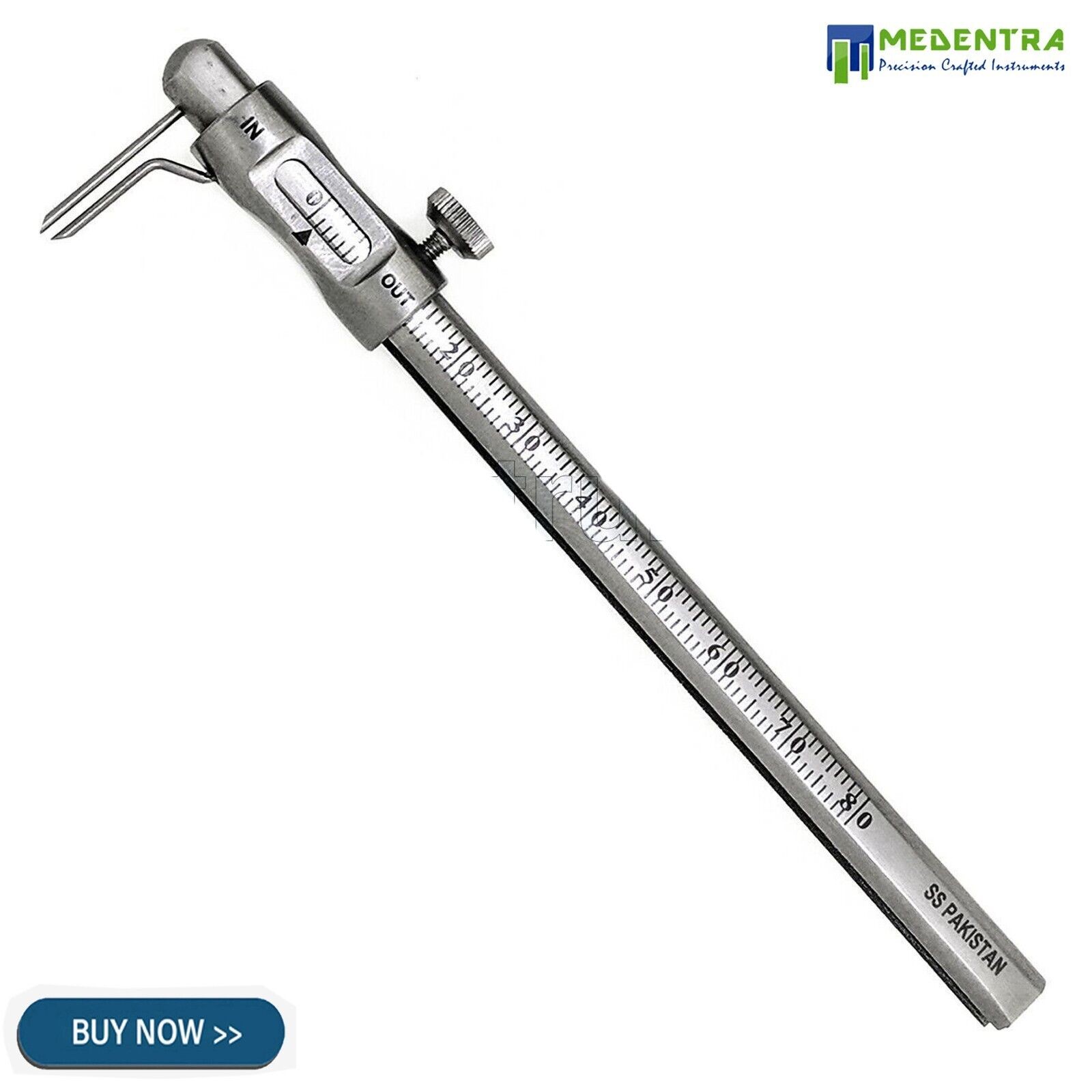 Dental Krekeler Sliding Calipers Measuring Gauge Implant Ortho Laboratory