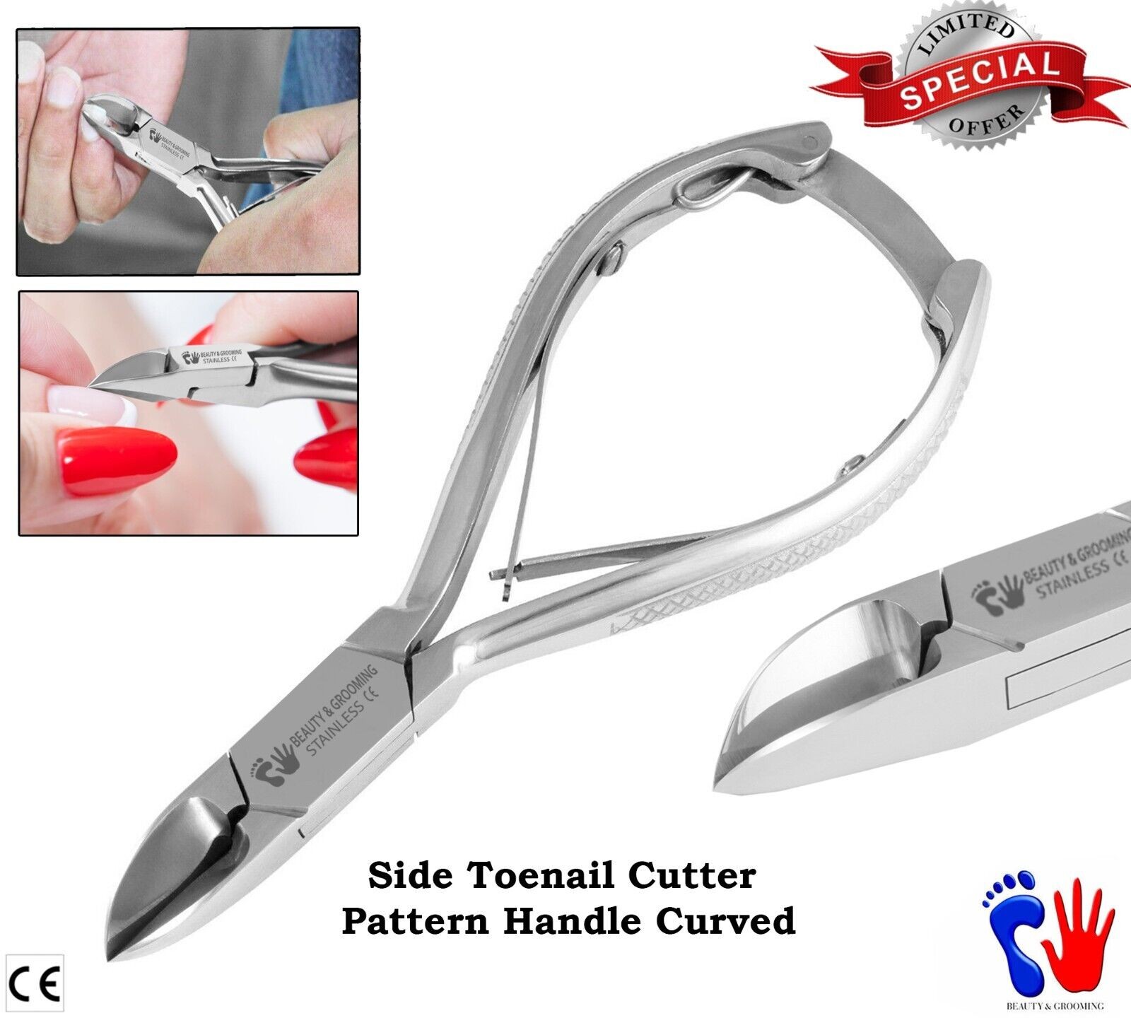 Ingrown Finger Toe Nail Ingrowing Nippers Clippers Chiropody Pedicure Manicure