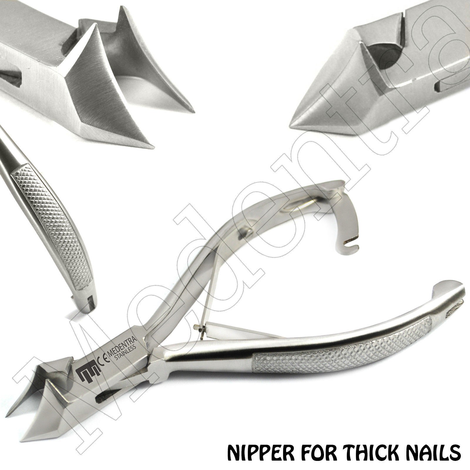 Podiatry Nail Clippers for Thick Nails Podiatrist Nipper Pedicure Foot Care New