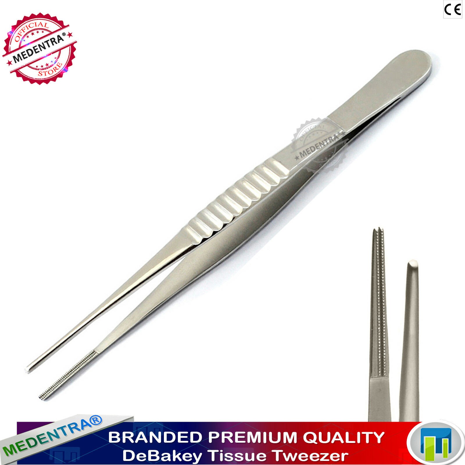 Dental Debakey Forceps Atraumatic Tissue Forceps