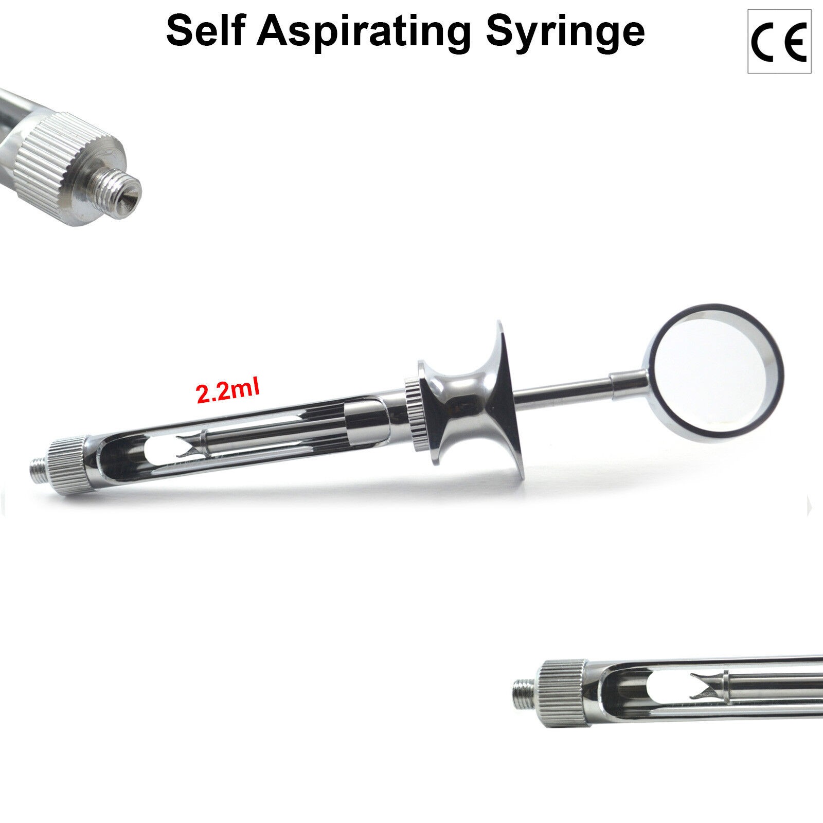 1 Ring Anesthesia Syringes 2.2ml, Dentistry DENTAL SYRINGE Tools