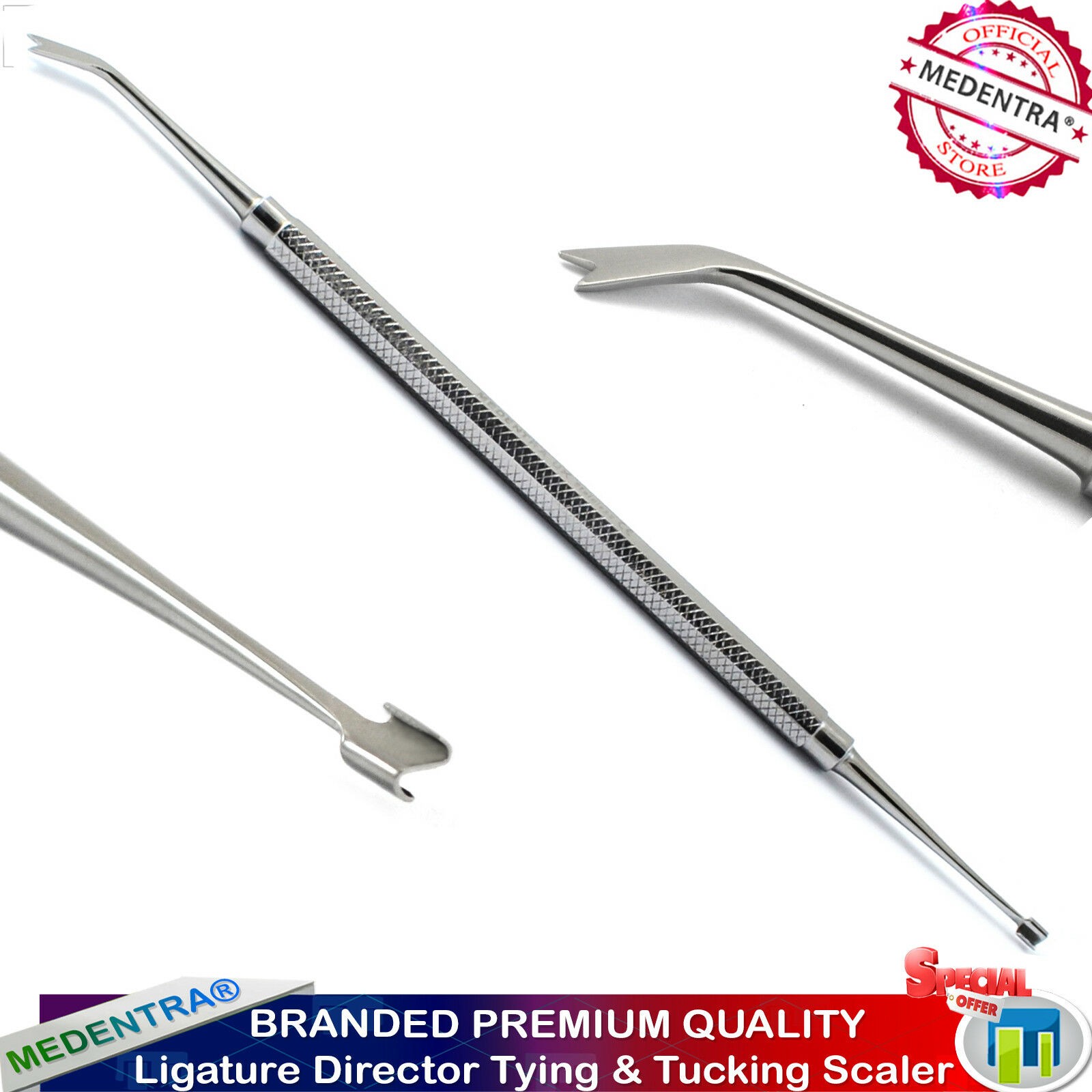 Orthodontic Instruments Ligature Tying and Tucking Instrument Tucker and Tier
