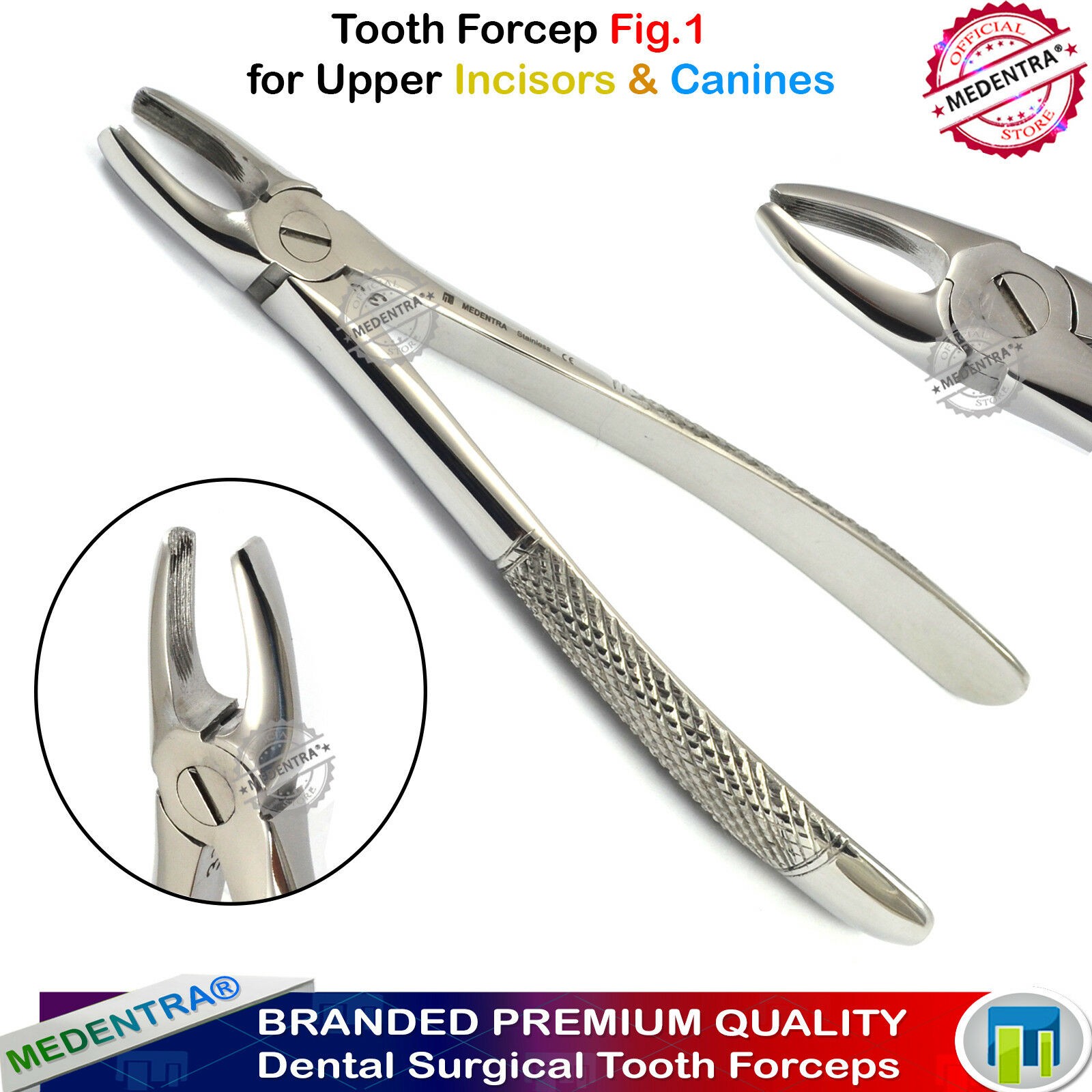 Dental Tooth Forceps Surgical Extraction Forceps Fig. 1