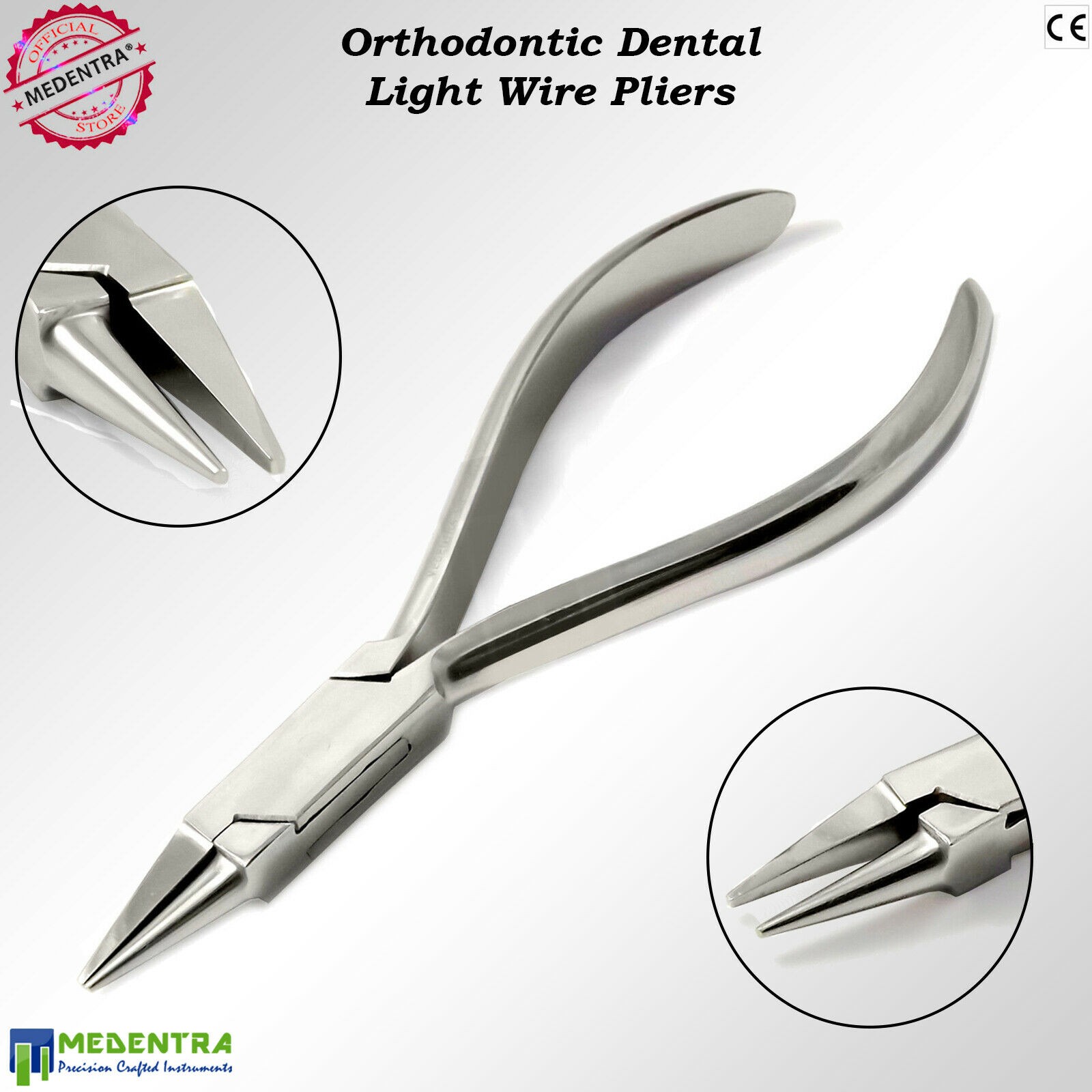 Orthodontic Long Nose Light Wire Bird Beak Pliers Wire Bending Pinza Orthodontic