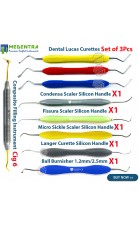 Dental Composite Filling Teeth Restoration Sculp Sickle Scalers Lucas Curette X9