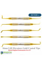 Enhance Oral Surgery with Golden Sinus Lift Elevators Periosteal Instruments