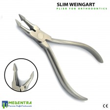 Slim Weingart Pliers with Serrations Orthodontic Pliers Dental Laboratory Pinze