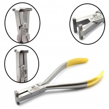  Dental Step Pliers 0.75mm Wire Bending Detailing Archwire Tungsten Carbide Tip 