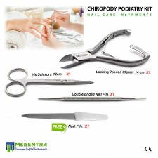 Podiatry Supplies Nippers for Thick Toenail Nipper Clippers File Foot Dresser SS