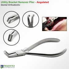  ANGLED ORTHODONTICS DENTAL BRACKET REMOVAL PLIERS DEBONDING DENTAL BRACKETS 