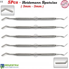 SPATULA HEIDEMAN 3mm DENTAL COMPOSITE FILLING Heidemann Seperating Spatulas Set