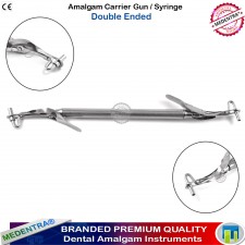 X1 Amalgam Carrier - Double Ended Regular Dental Filling Restorative Instrument
