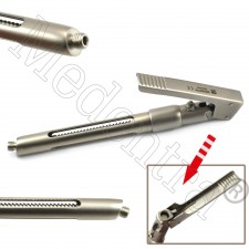 1.8ml Straight Syringe Dental Anesthetics Intraligental Syringe Anesthetics