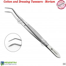 Meriam Dressing Tweezers Pliers Forceps Dental Instruments 15 cm