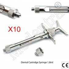 Anesthetic Dental Syringes Dentist Cartridge Syringe 1.8ml Anesthesia