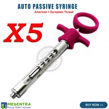 X5 Anesthetics Self Aspirating Syringes 1.8 ml Dentist Syringe Local Anesthetic