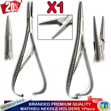 MEDENTRA Needle Holder Mathieu Surgical Suturing Forceps Laboratory Branded New
