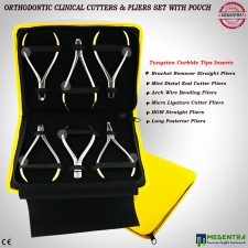 Dental Orthodontic Band Removing Bracket Remover Wire and Distal End Cutters Set of 6