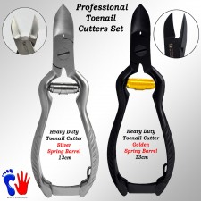Toe Nail Clippers cuts Heavy Duty Plier Chiropody Podiatry with Barrel Spring