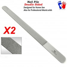 2X Diamond Deb File Stainless Foot Nails Dresser Podiatry Chiropody Files NEW