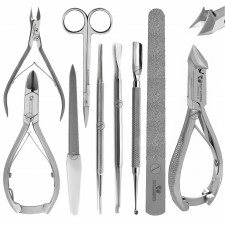 Toenail Podiatry Kit for Thick Nails Ingrown Surgery Manicure Pedicure Tools