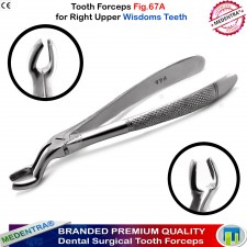 Dental Tooth Forceps Surgical Tooth Extraction Forceps Fig. 67A