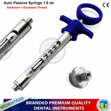Dental Syringes 1.8ml Aspirating Local Anesthetic Syringe Anesthetics Aspirate