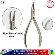 Orthodontist Laboratory How Angled Lingual Wire Bending Utility Pliers