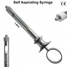 Dental Aspirating Syringes 1.8ml Anaesthetic Syringe One Ring Cartridge Syringe