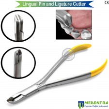  Dental Pin and Ligature Cutter Orthodontics Laboratory Pliers Ortho Supplies
