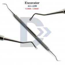Dental Excavator 18W, 1.5 mm, Restorative Cavity Carious Decay Remover