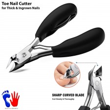 Podiatrist Toenail Cutter Nipper for Thick Ingrown Nails Chiropody Easy Grip