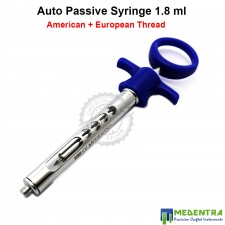Self Aspirating Dental Syringe Cartridge 1.8 ml, Anesthetics Syringes 
