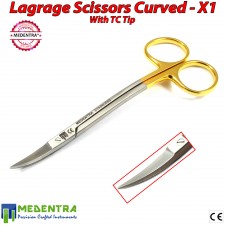 Medical La-Grange Scissors TC for Cutting and Trimming Tissue Oral Surgery Dental