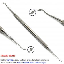 Discoid Cleoid Carver Professional Laboratory Wax Carvers Double Ended
