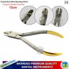 Orthodontic Arch Forming Ligature Bending Pliers 1.75 mm Blade 1 cm TC Tip