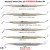 Dental Sinus Lifting Instruments Mushroom Sinus Lift Elevators Curettes Curved Set of 5 Instruments